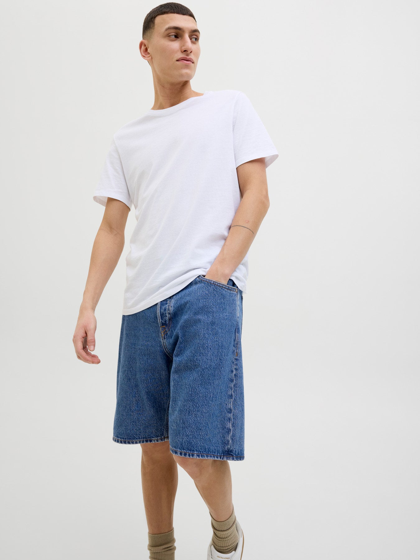 Denim Βερμούδα σε Μπλε Απόχρωση JJ