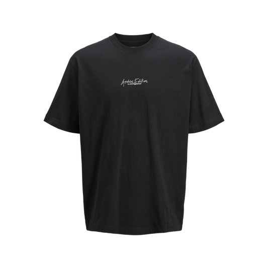 Minimal T-shirt Με Ανάγλυφο Logo