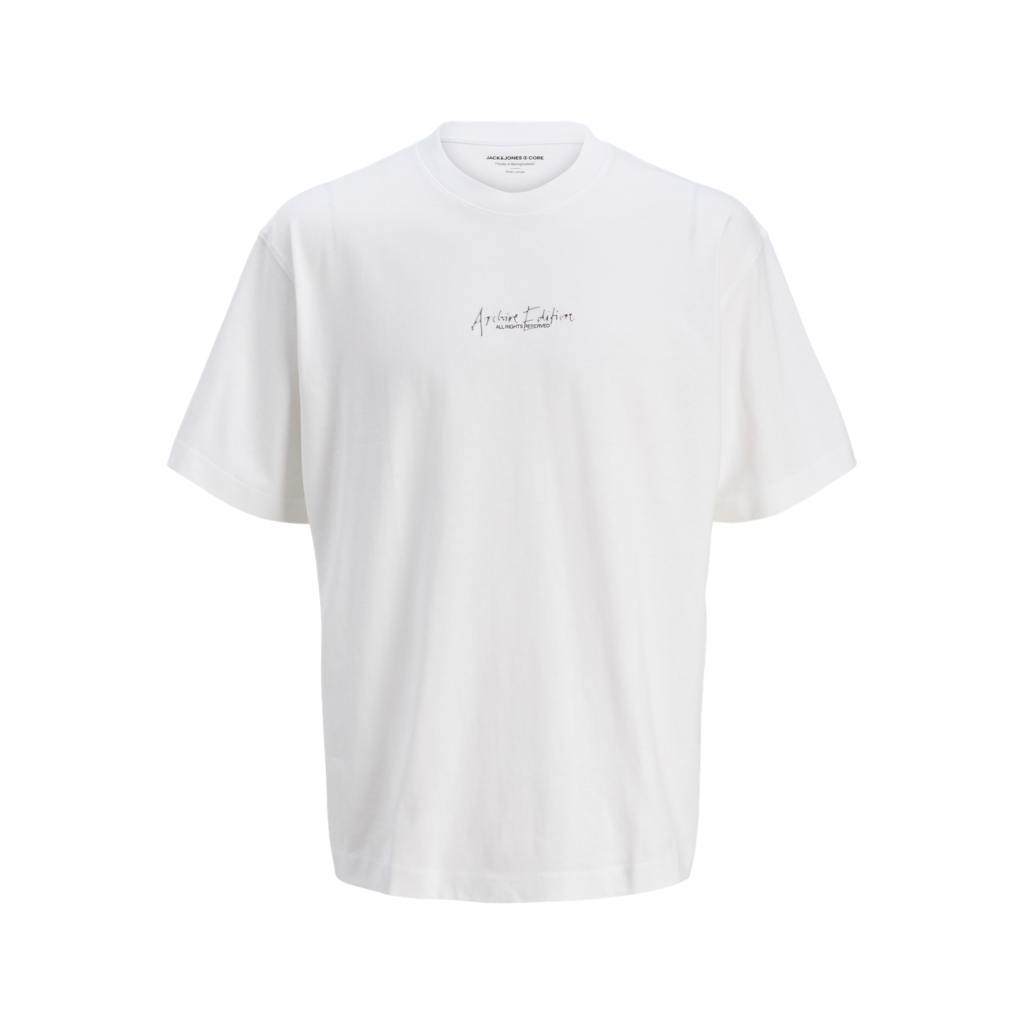 Minimal T-shirt Με Ανάγλυφο Logo