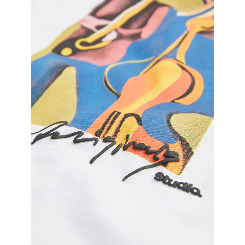 T-shirt Με Ιδιαίτερη Στάμπα