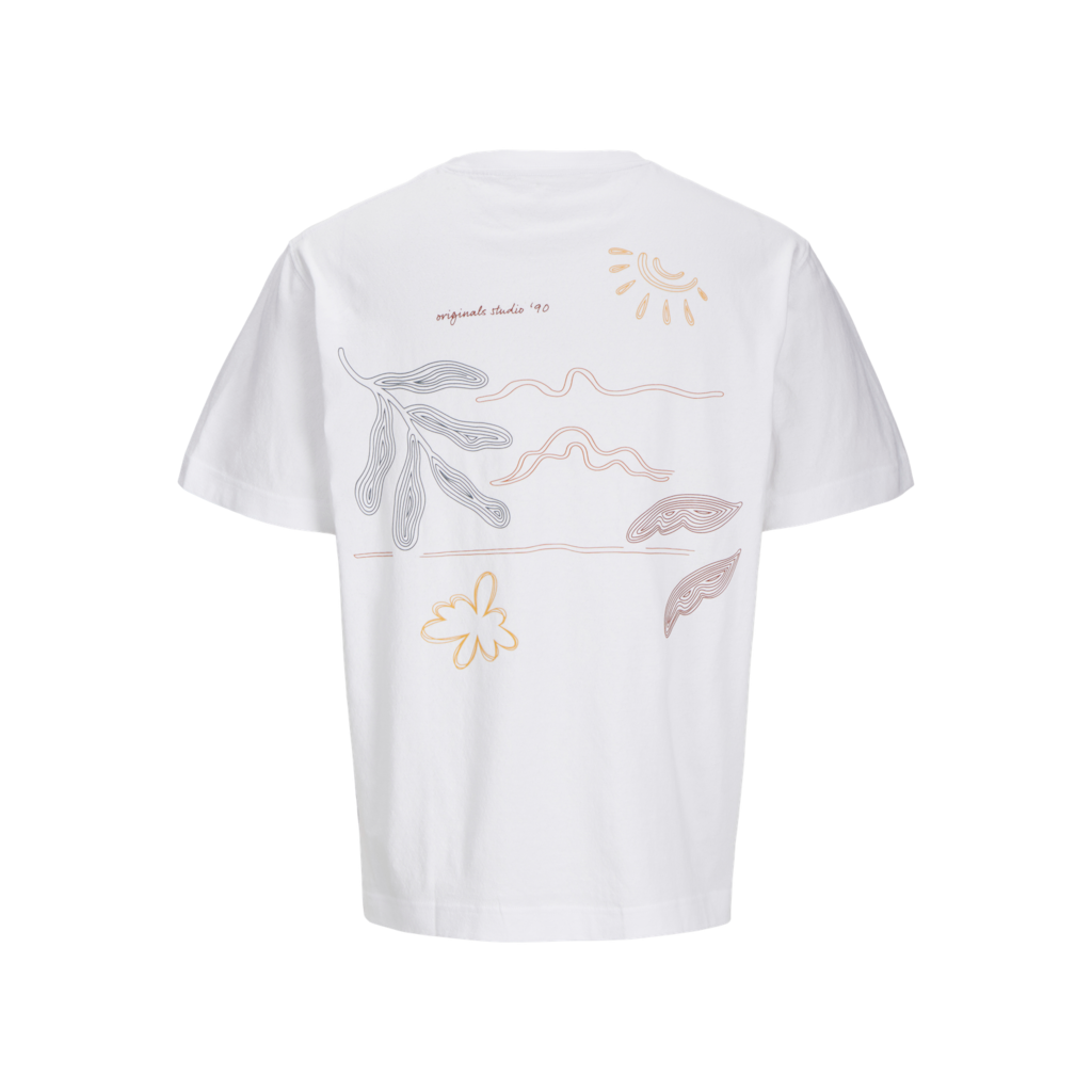Loose T-shirt Με Πίσω Στάμπα