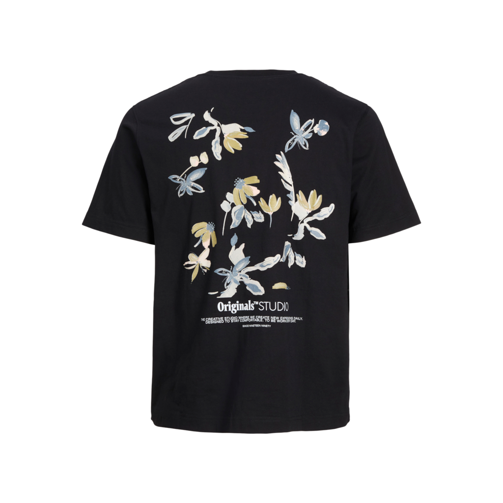 T-shirt Με Πίσω Στάμπα Floral