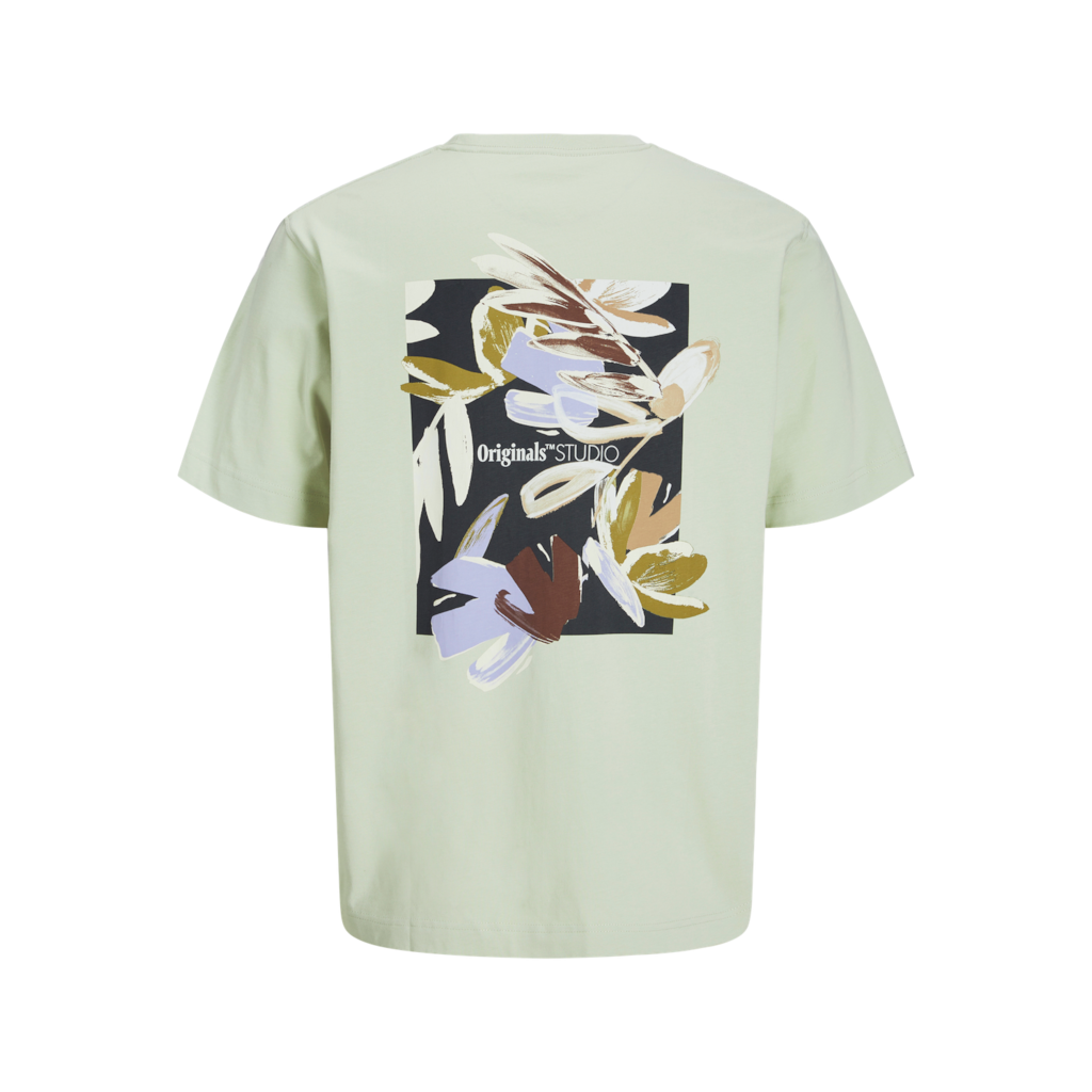 T-shirt Με Πίσω Στάμπα Floral