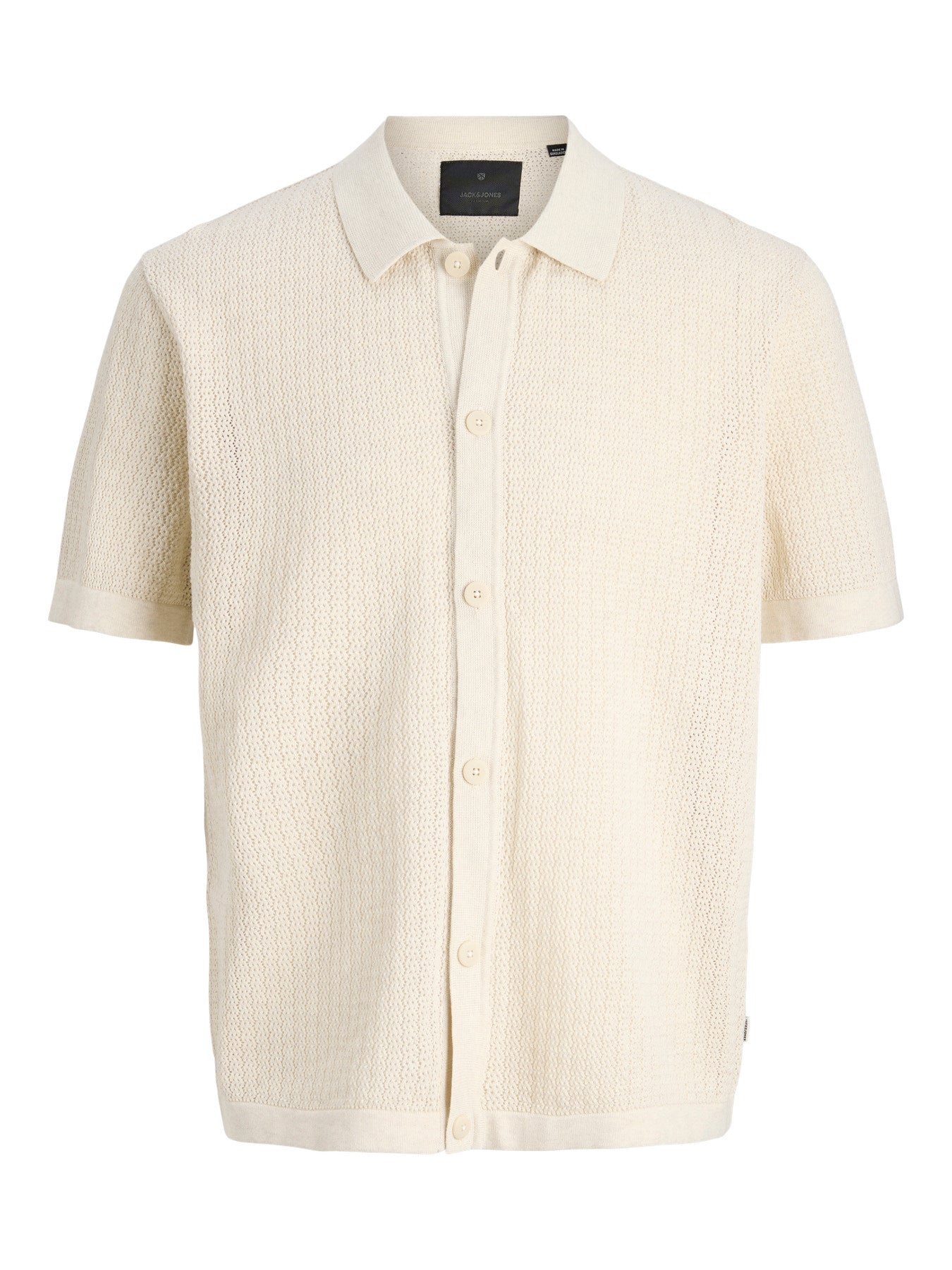 Πλεκτό Κοντομάνικο Πουκάμισο JJ