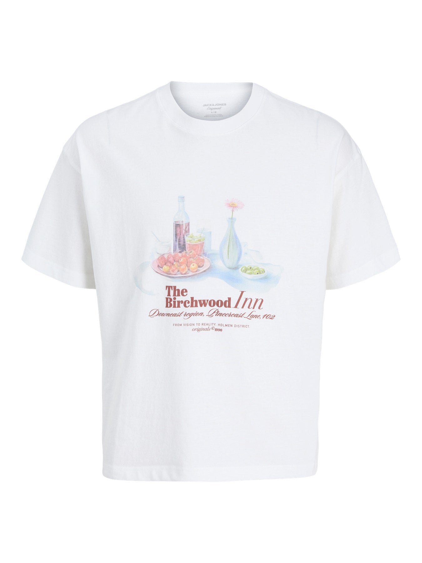 T-shirt Με Print JJ