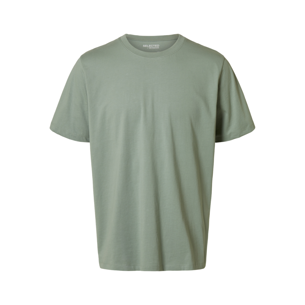 Βαμβακερό T-shirt Selected