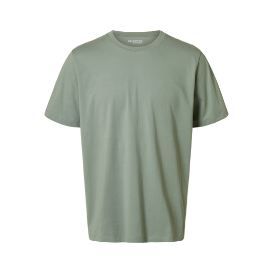 Βαμβακερό T-shirt Selected