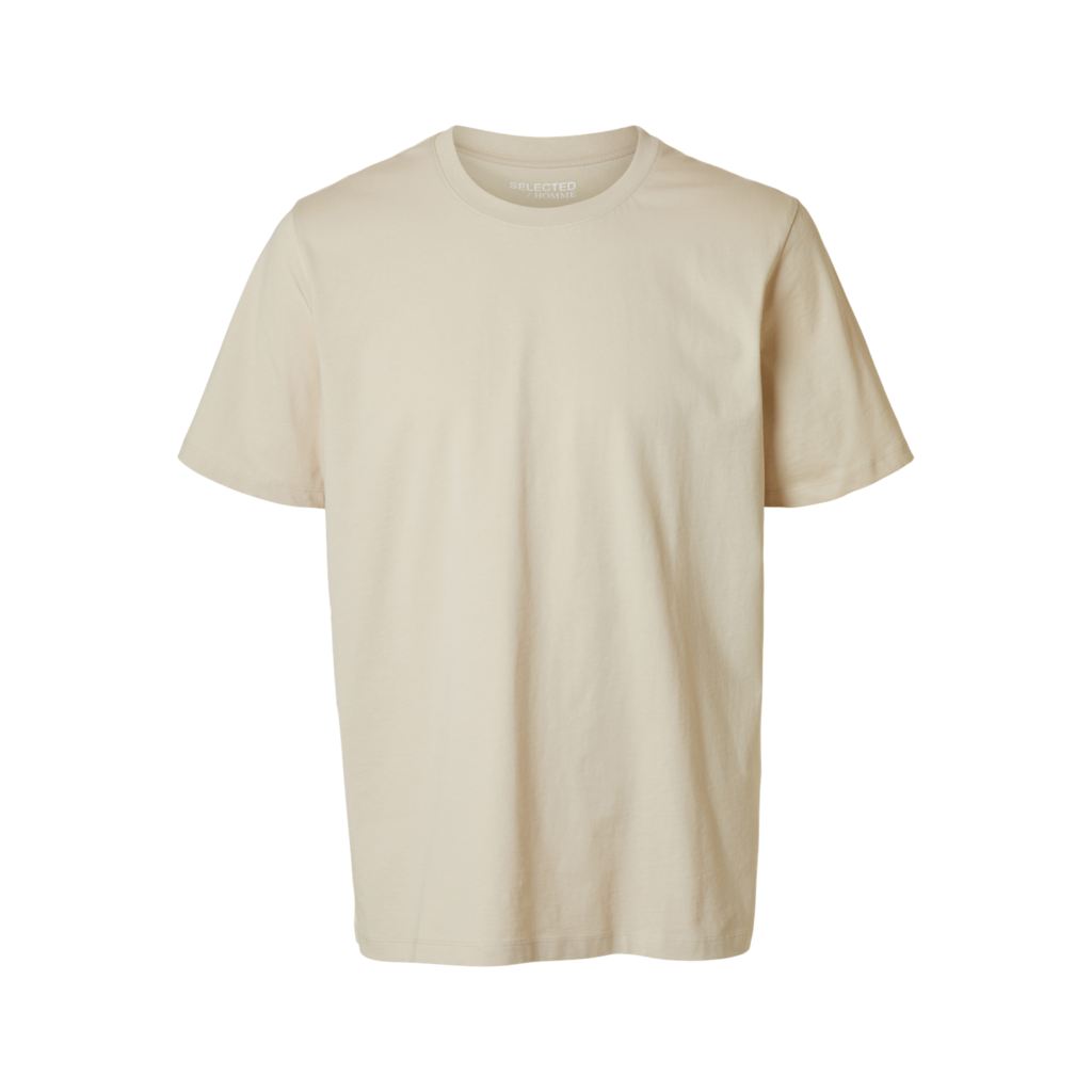 Βαμβακερό T-shirt Selected