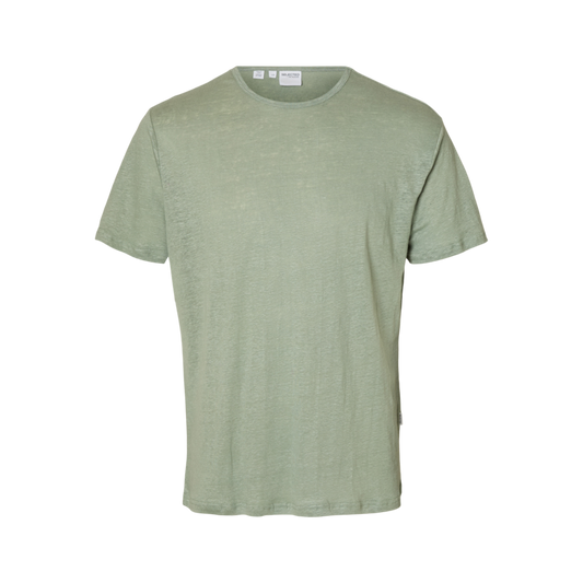 Λινό Μοντέρνο T-shirt Selected