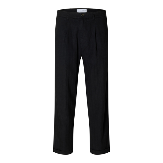 Λινό Loose Παντελόνι Selected