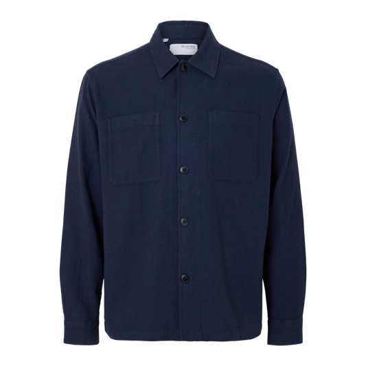 Λινό Overshirt Selected