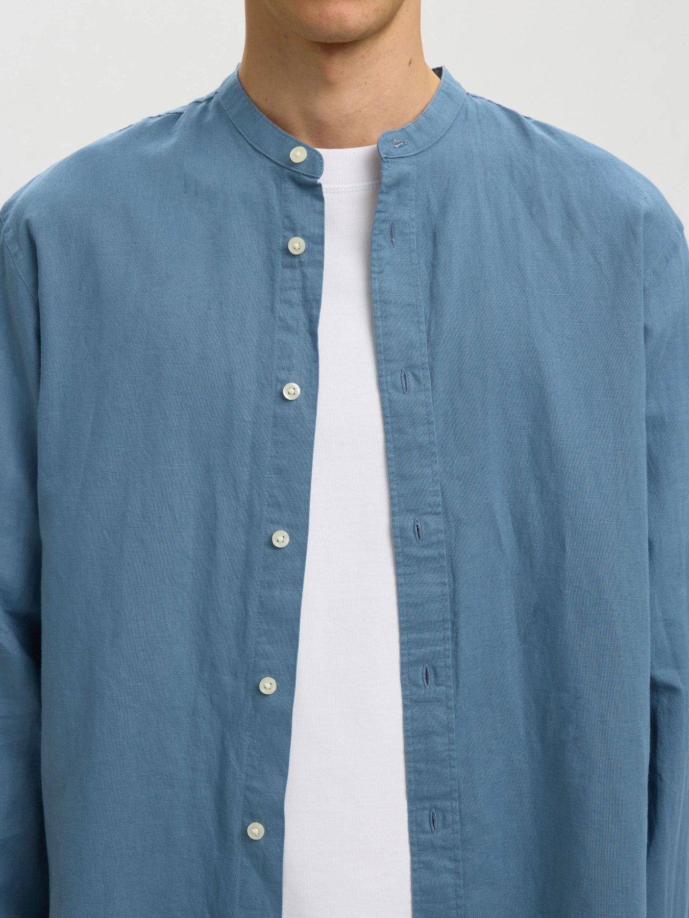 Λινό Μαο Πουκάμισο Selected