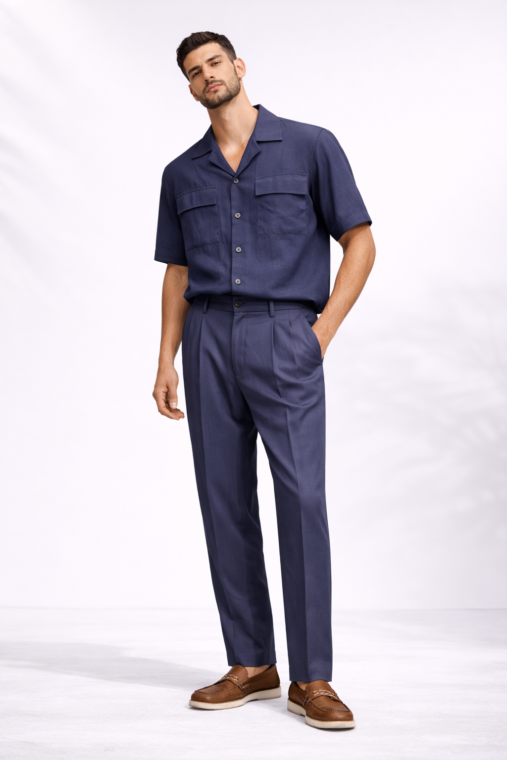 Ιταλικό Παντελόνι Tailored 2-Πιετο