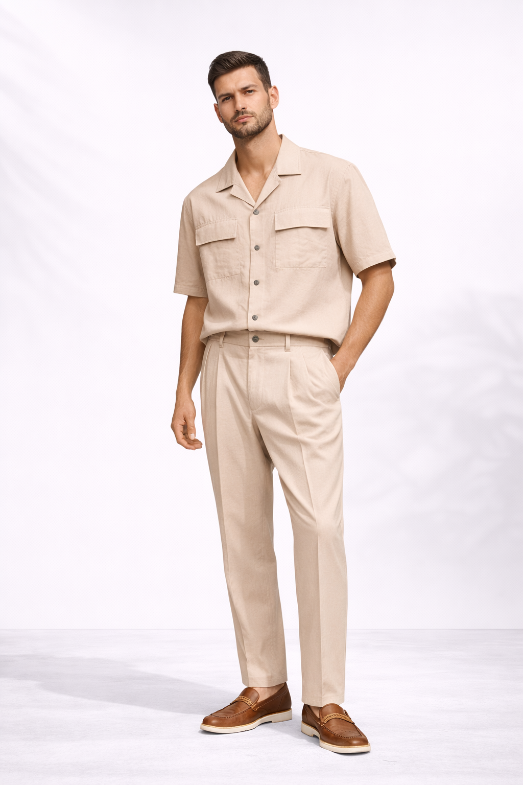 Ιταλικό Παντελόνι Tailored 2-Πιετο