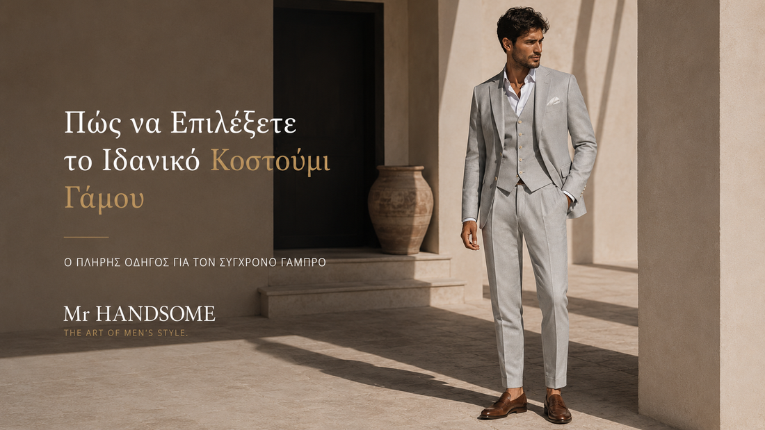 Πώς να Επιλέξετε το Ιδανικό Κοστούμι Γάμου –  Ο Πλήρης Οδηγός για τον Σύγχρονο Γαμπρό