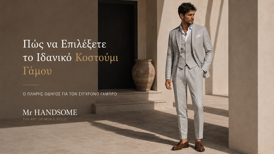 Πώς να Επιλέξετε το Ιδανικό Κοστούμι Γάμου –  Ο Πλήρης Οδηγός για τον Σύγχρονο Γαμπρό