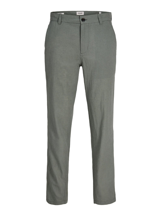 Λινό Λαδί Παντελόνι JJ