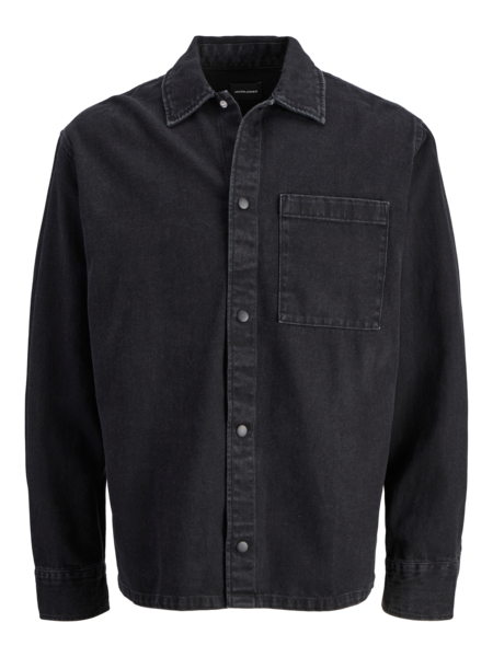 Μαύρο Denim Overshirt JJ