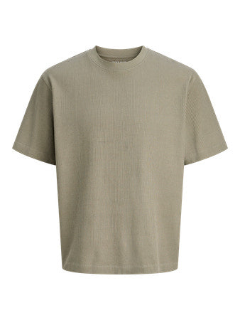 T-Shirt με Ανάγλυφη Υφή JJ