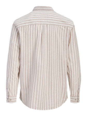 Ριγέ Λινό Πουκάμισο JJ