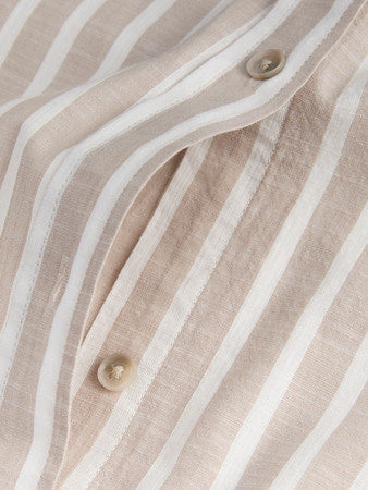 Ριγέ Λινό Πουκάμισο JJ
