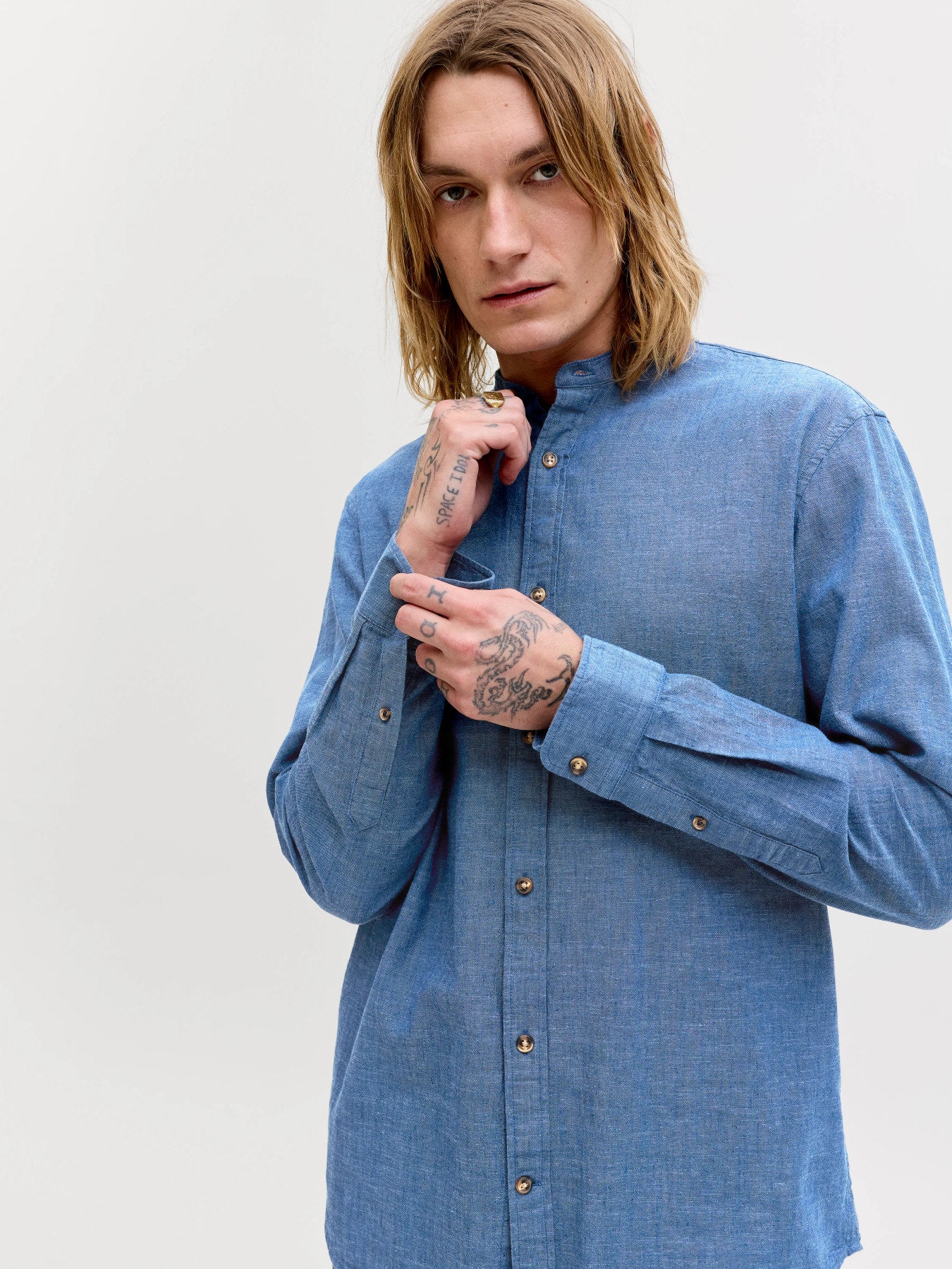 Μάο Λινό Πουκάμισο JJ