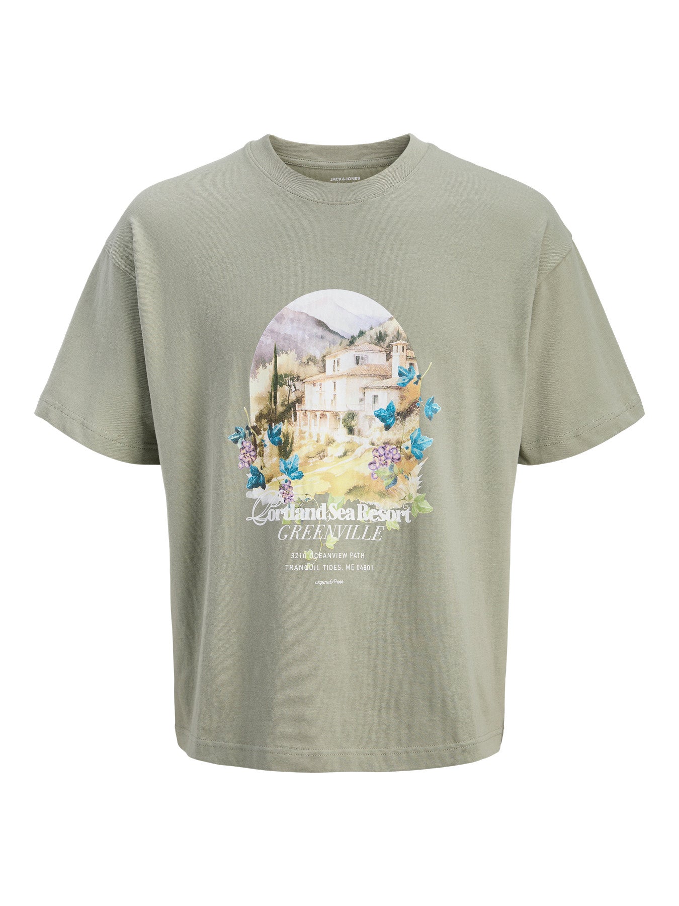 T-shirt Με Print JJ