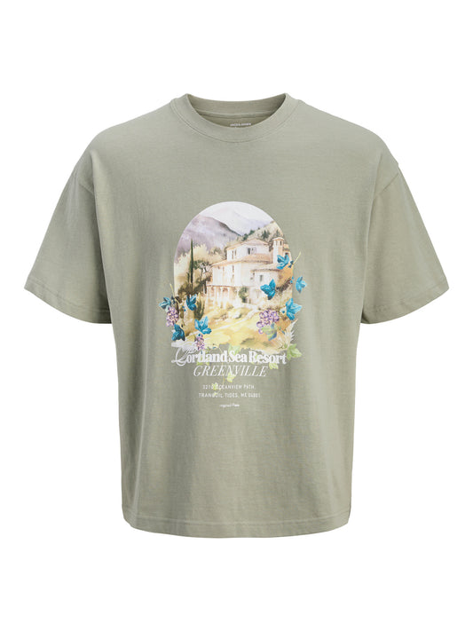 T-shirt Με Print JJ