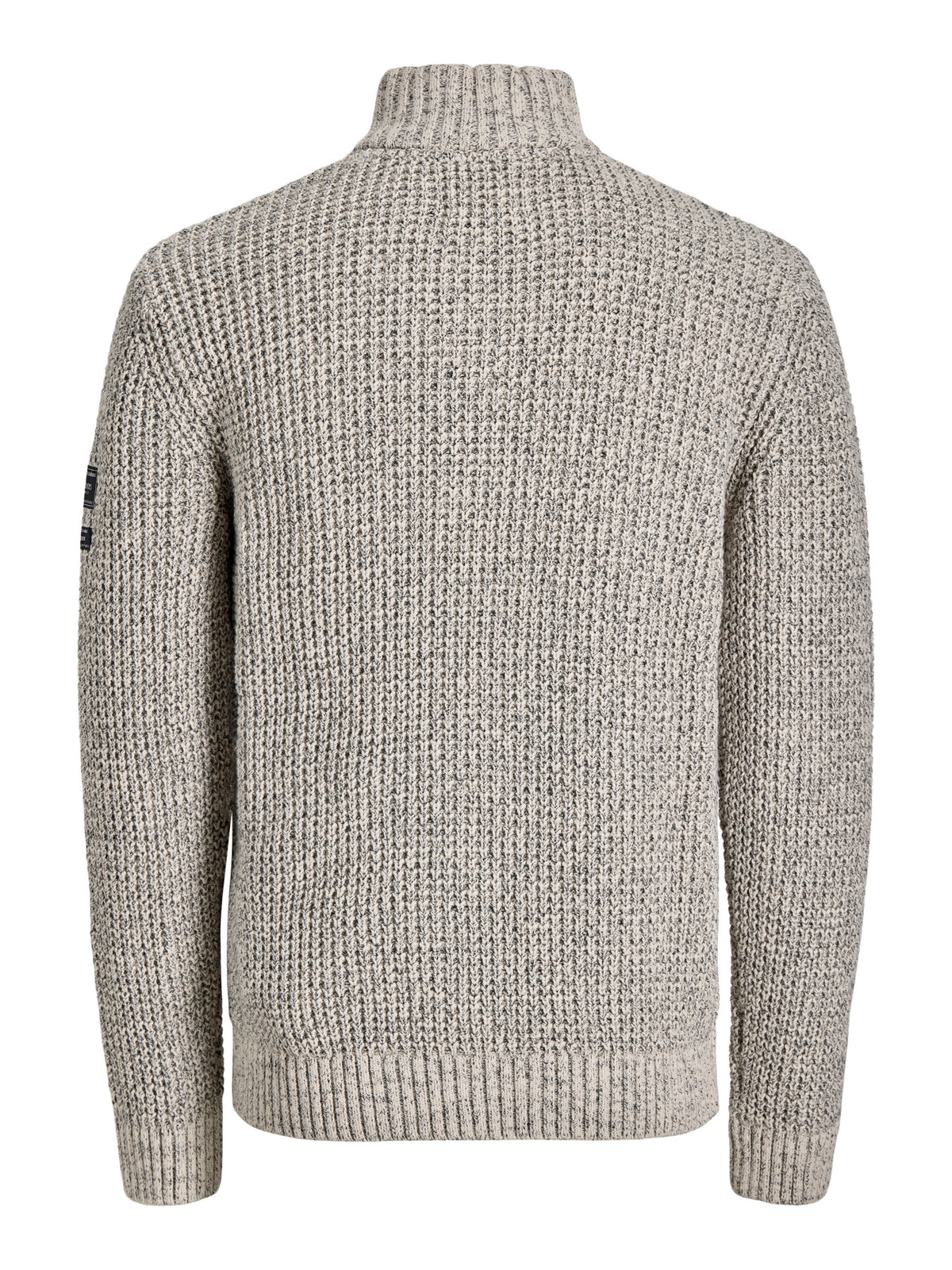 Πλεκτό με Ψηλό Γιακά και Half Zip JJ