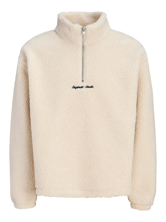 Teddy Fleece Με Half Zip JJ