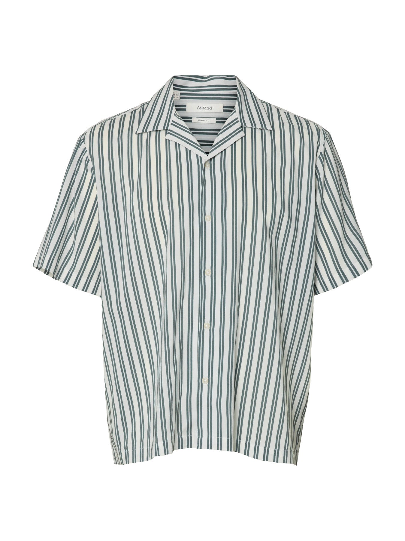 Ριγέ Κοντομάνικο Πουκάμισο Selected