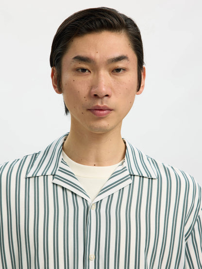 Ριγέ Κοντομάνικο Πουκάμισο Selected