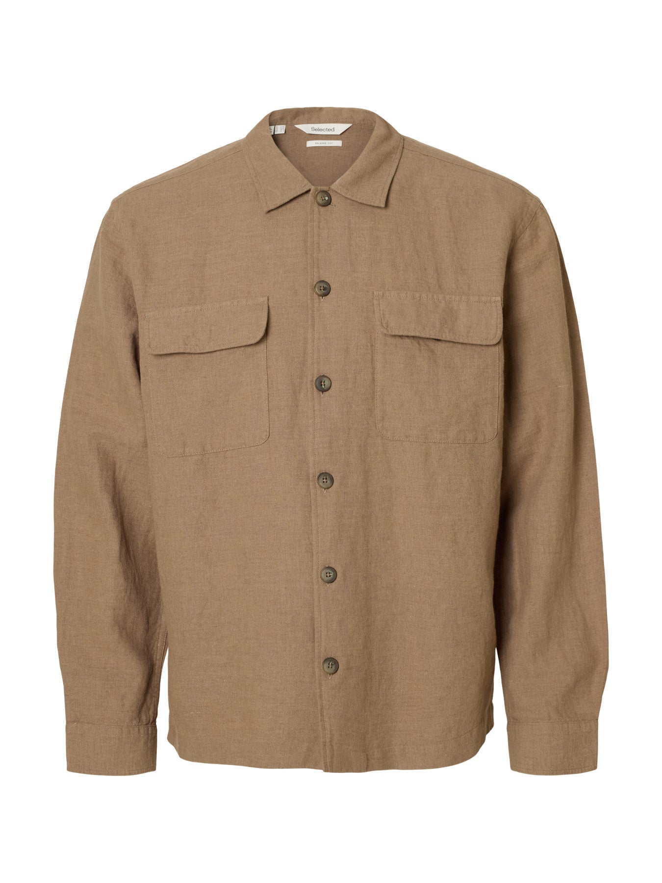 Λινό Overshirt Selected