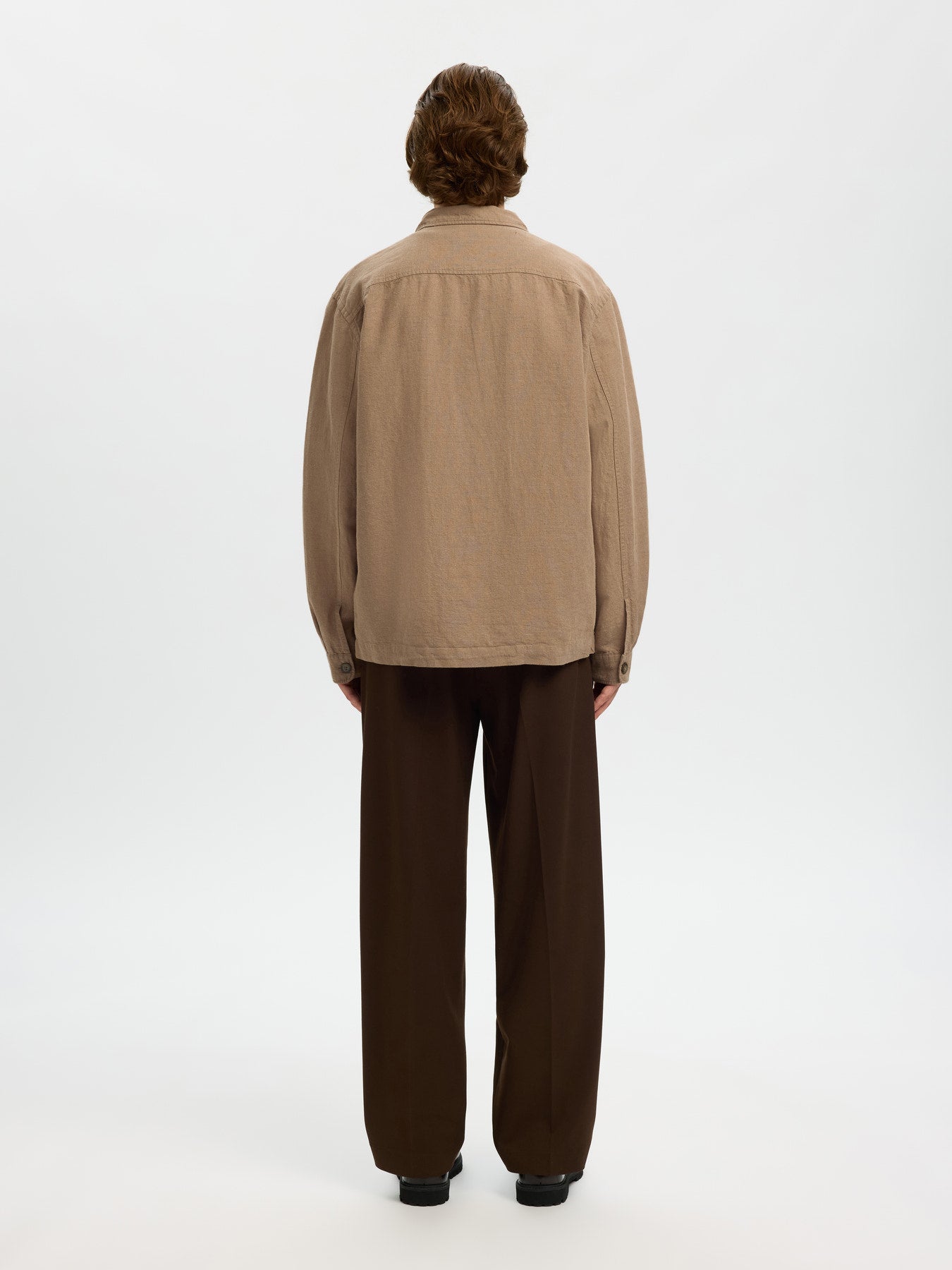 Λινό Overshirt Selected