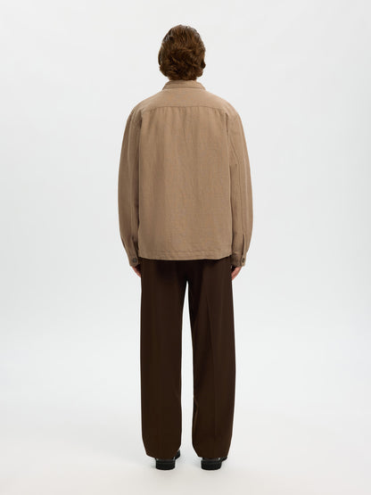 Λινό Overshirt Selected