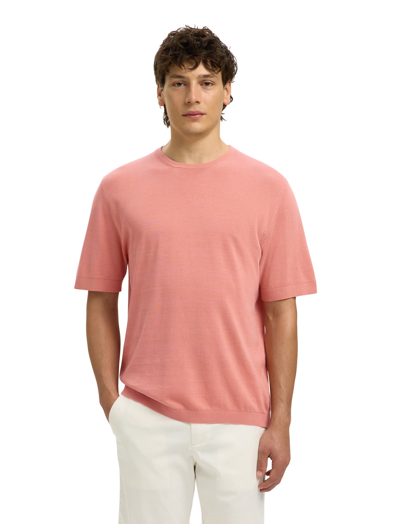 Πλεκτό T-shirt Selected