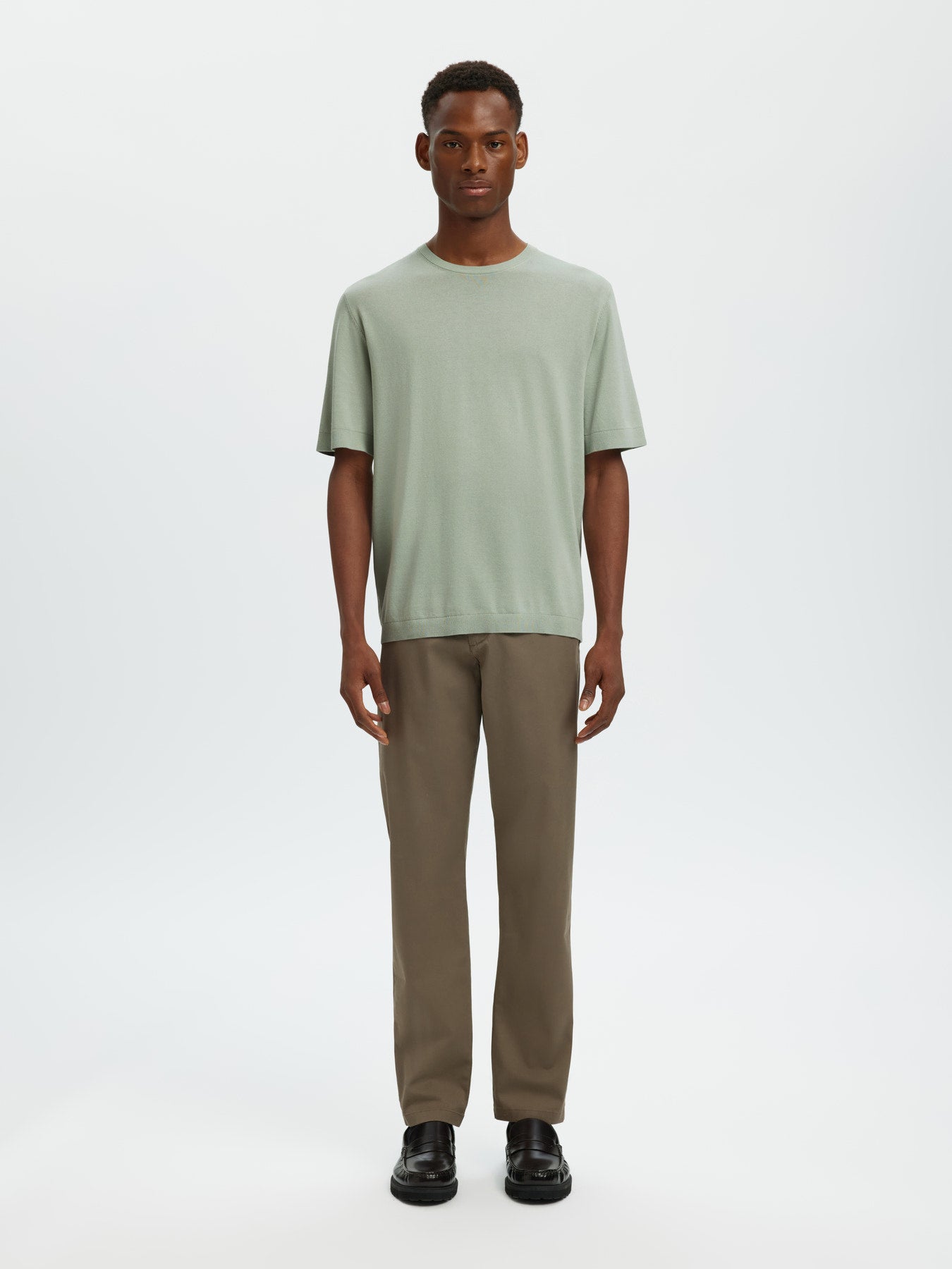 Πλεκτό T-shirt Selected