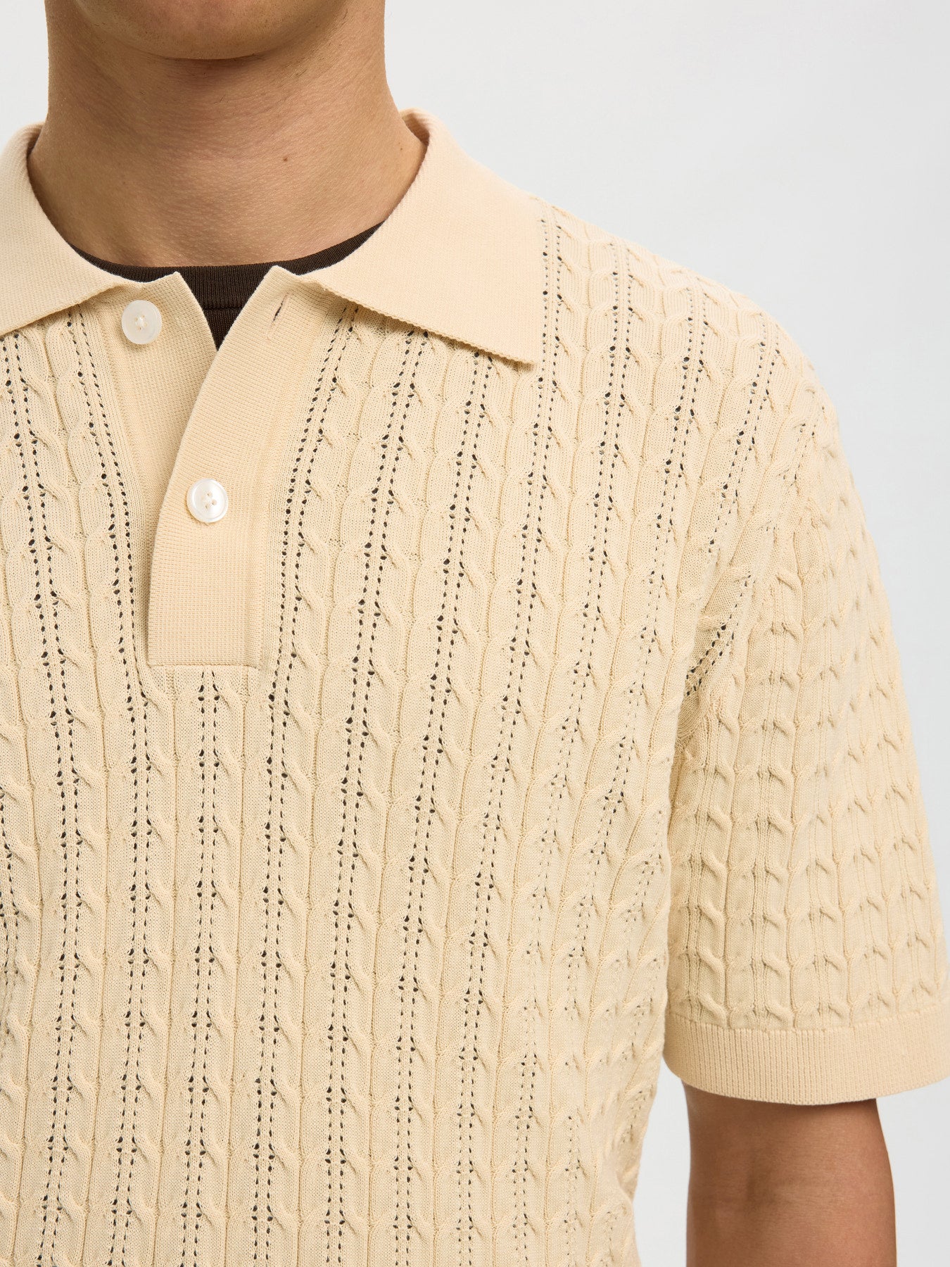 Πλεκτό Polo Selected