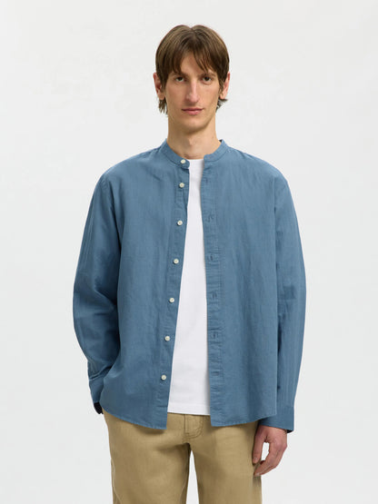 Λινό Μαο Πουκάμισο Selected
