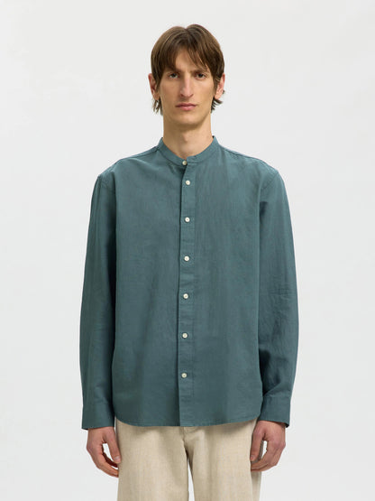 Λινό Μαο Πουκάμισο Selected