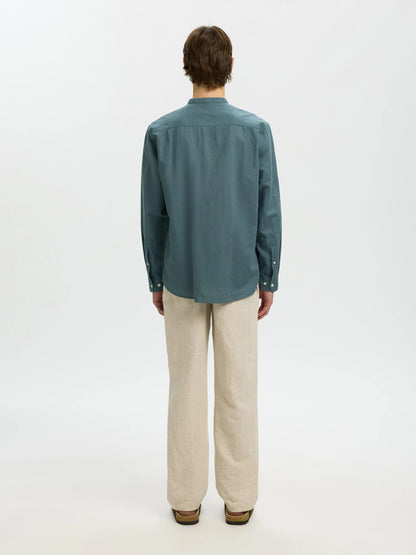 Λινό Μαο Πουκάμισο Selected