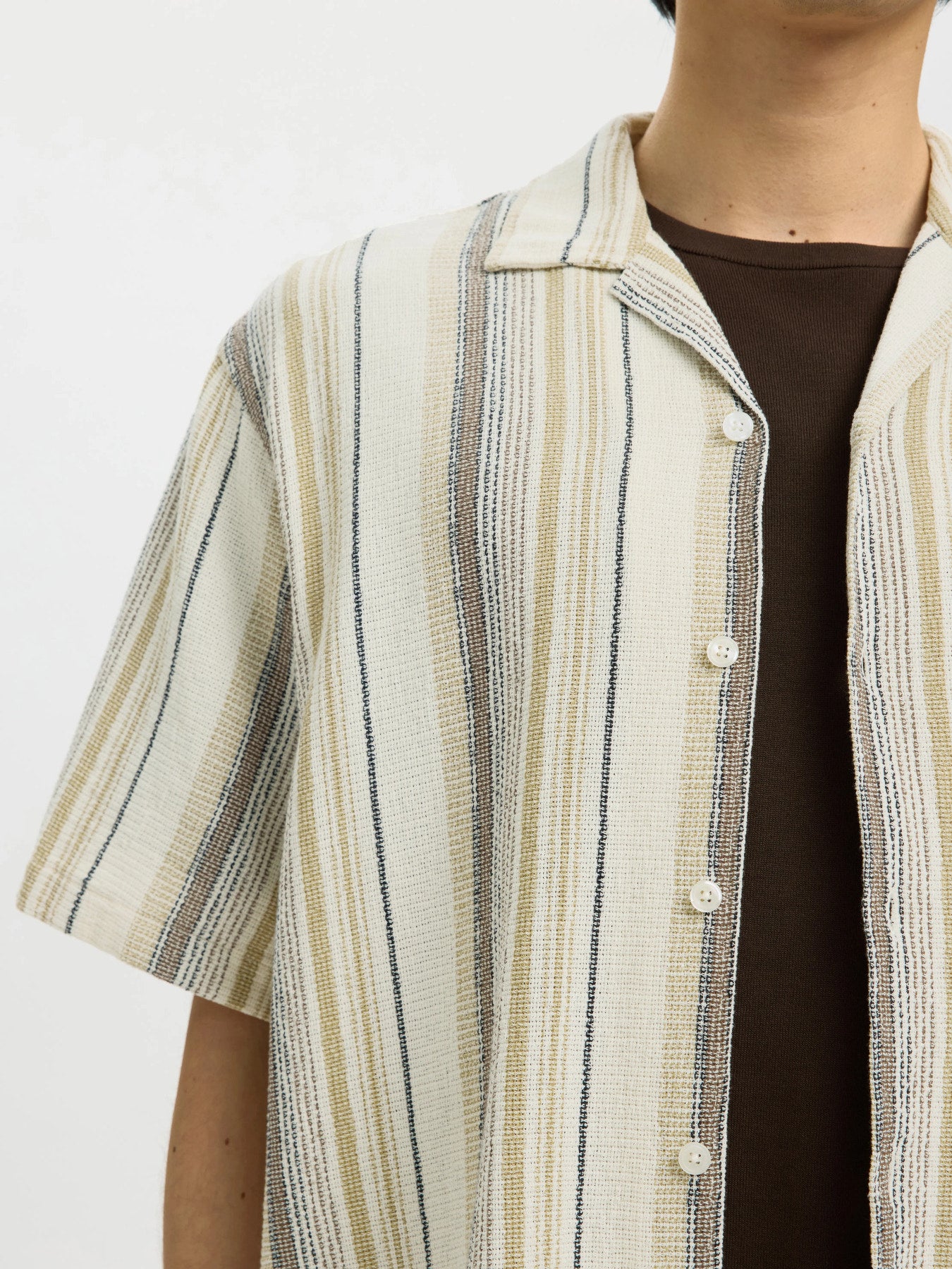 Ριγέ Relaxed Πουκάμισο Selected