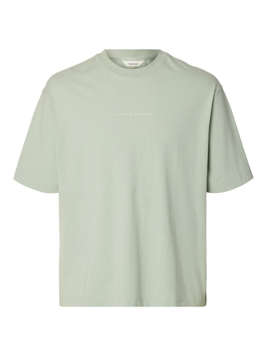 Oversized T-Shirt με Back Print Selected