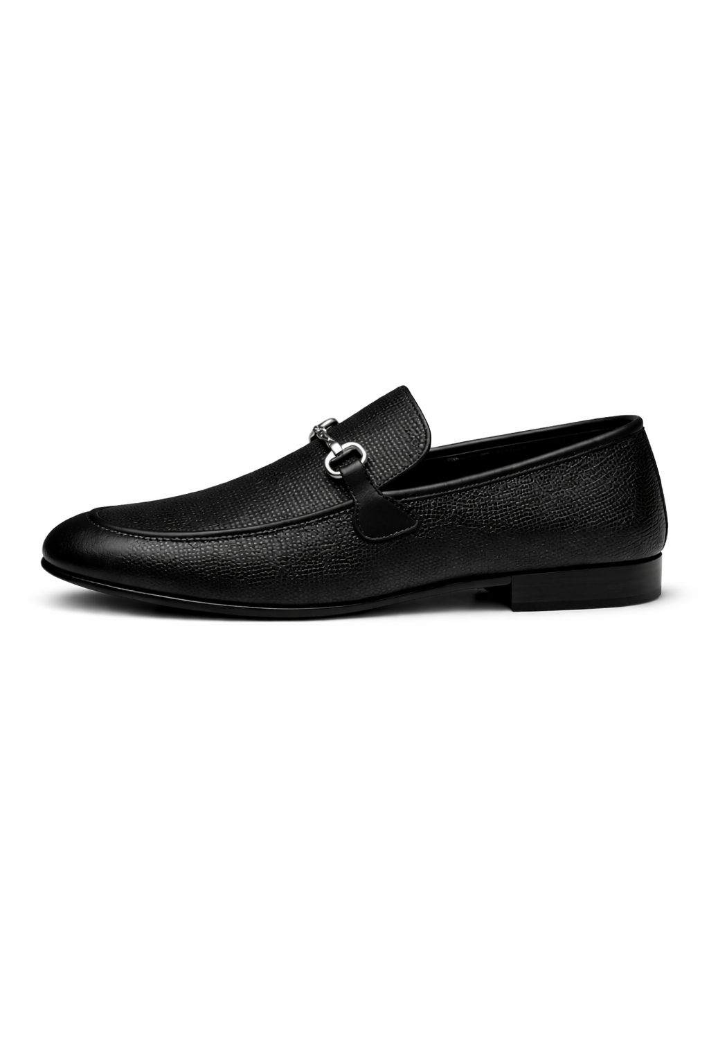 Δερμάτινα Loafers με Μεταλλικό Detail Made in Italy