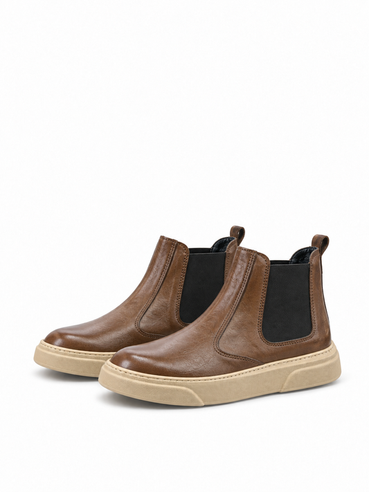 Ιταλικά Δερμάτινα Chelsea Boots
