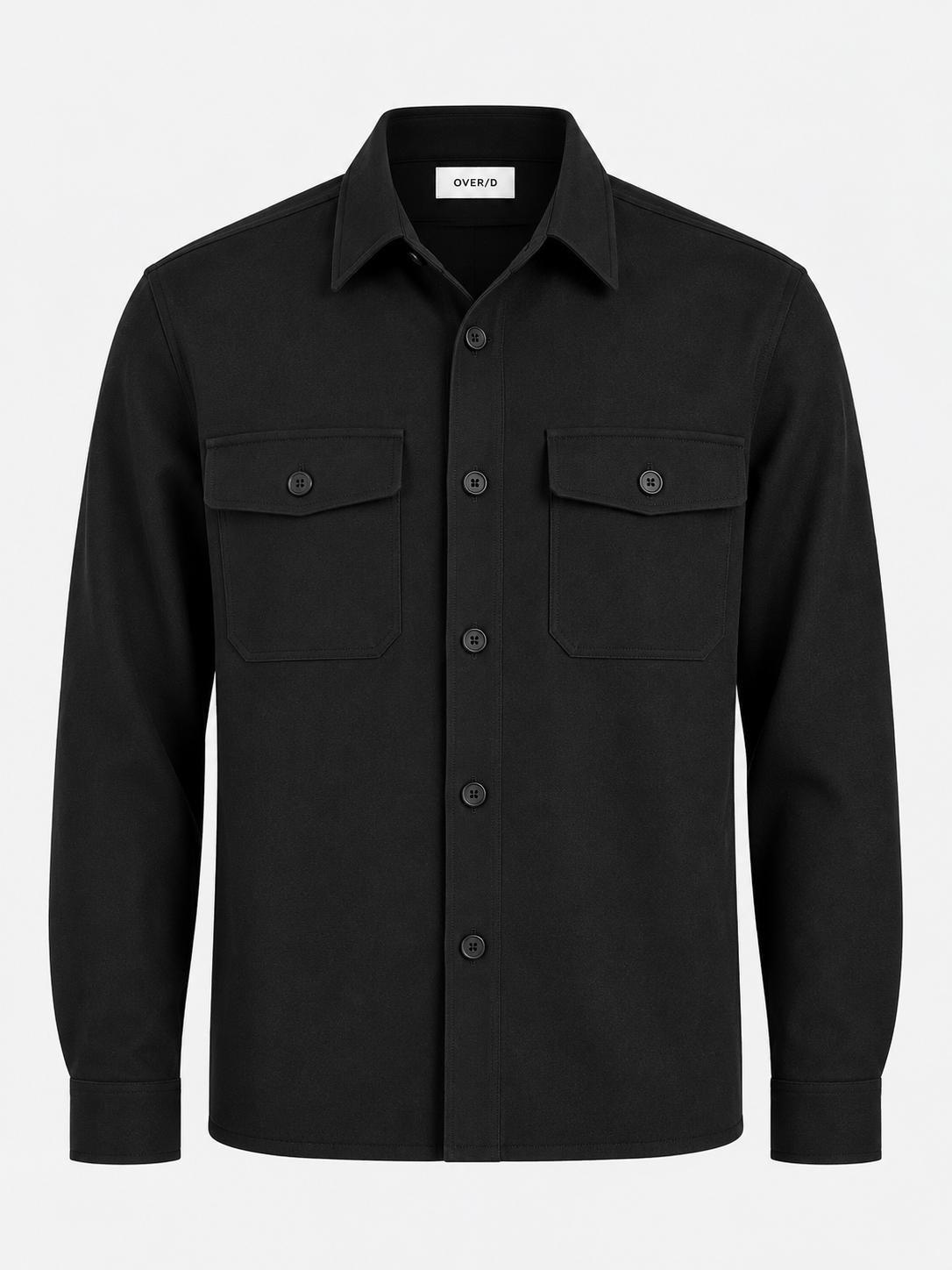 Minimal Overshirt Over D
