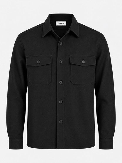 Minimal Overshirt Over D