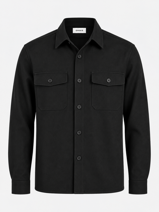 Minimal Overshirt Over D