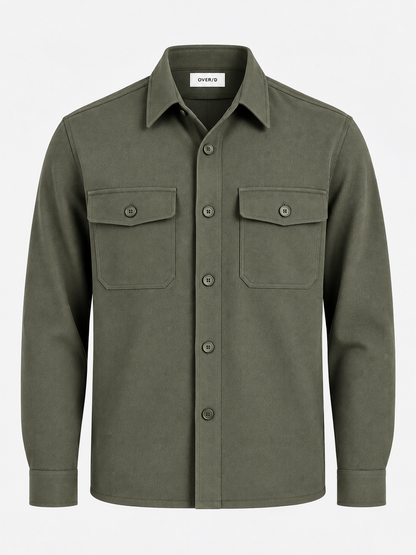 Minimal Overshirt Over D