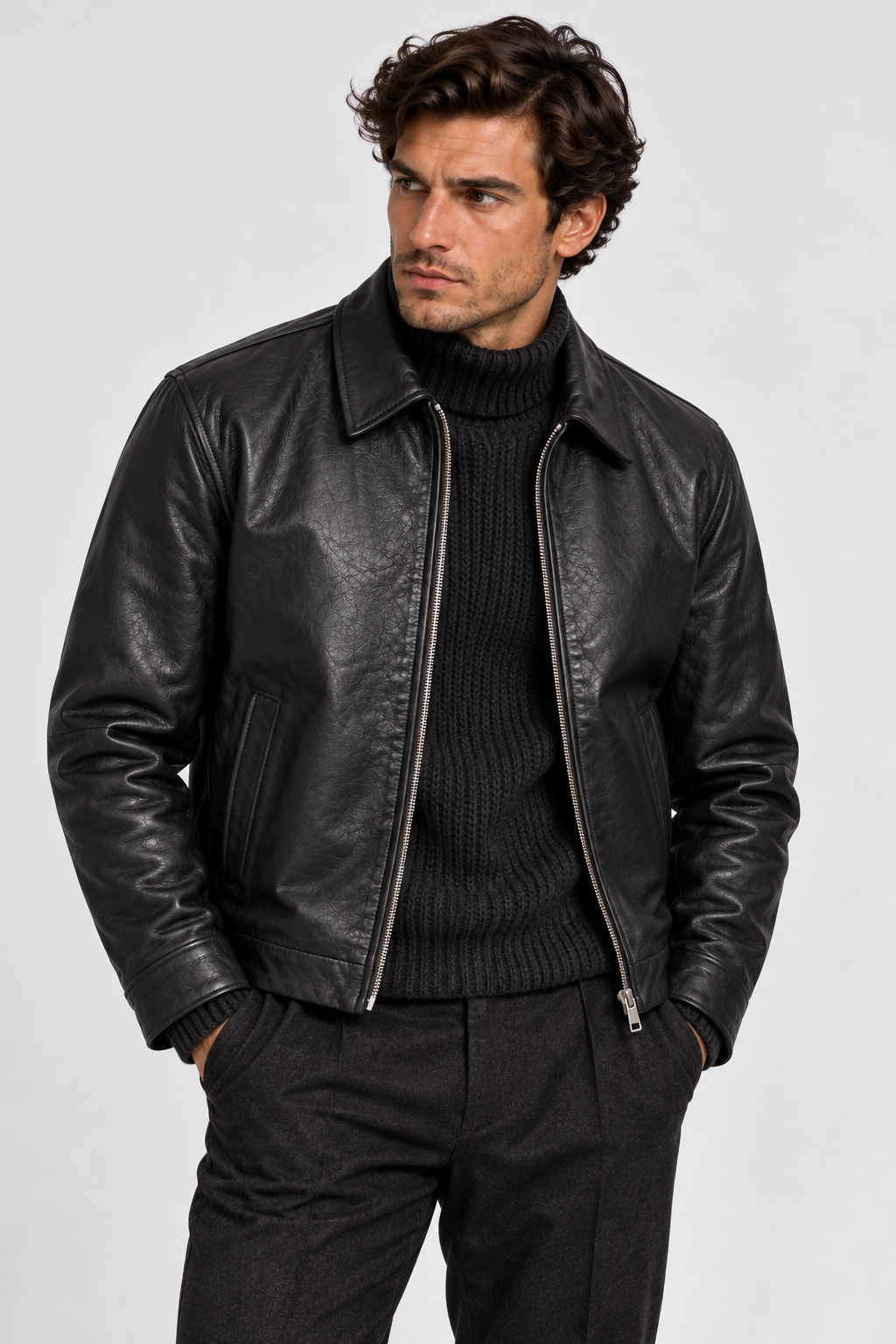 Δερμάτινο Jacket JJ